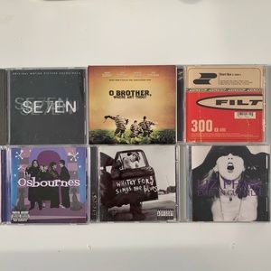 90s Random CD Bundle Filter Liz Phair Osborne Etc